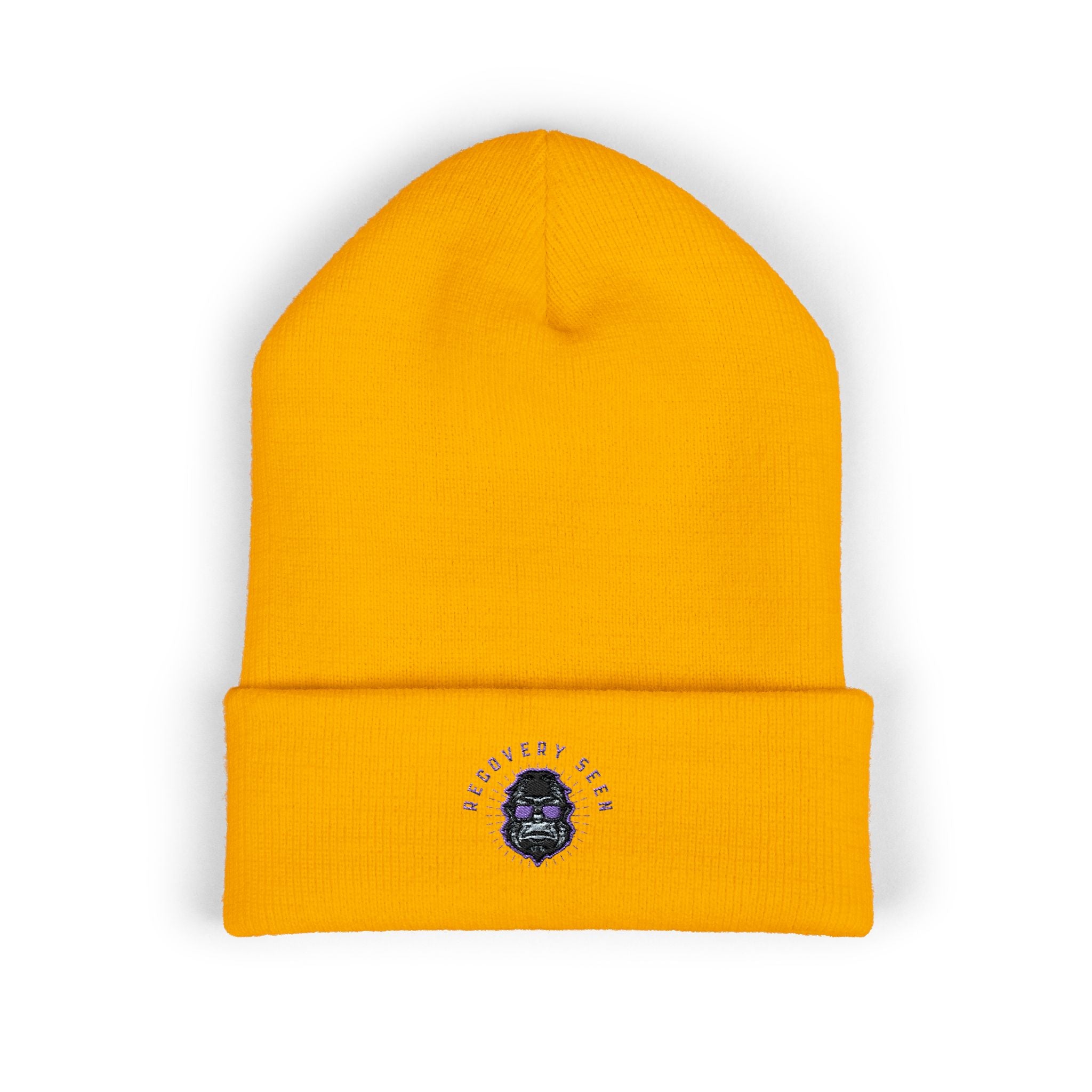 Recovery Seen Signature Logo Beanie | Cuffed Knit Hat