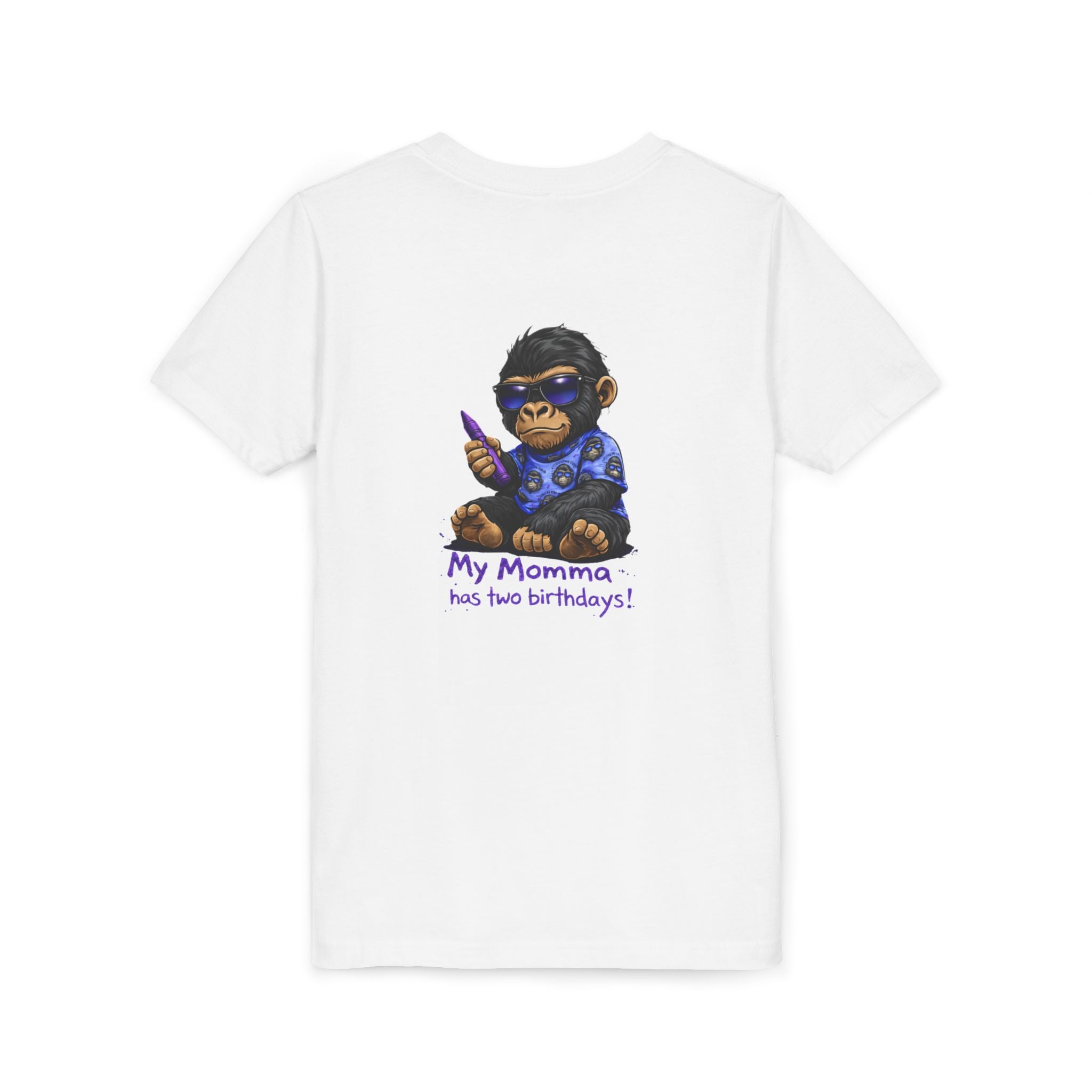Boy- My Momma Has Two Birthdays! – Kids Recovery Support Tee | Celebrating Mom’s Recovery Journey | Recovery Seen Youth Shirt