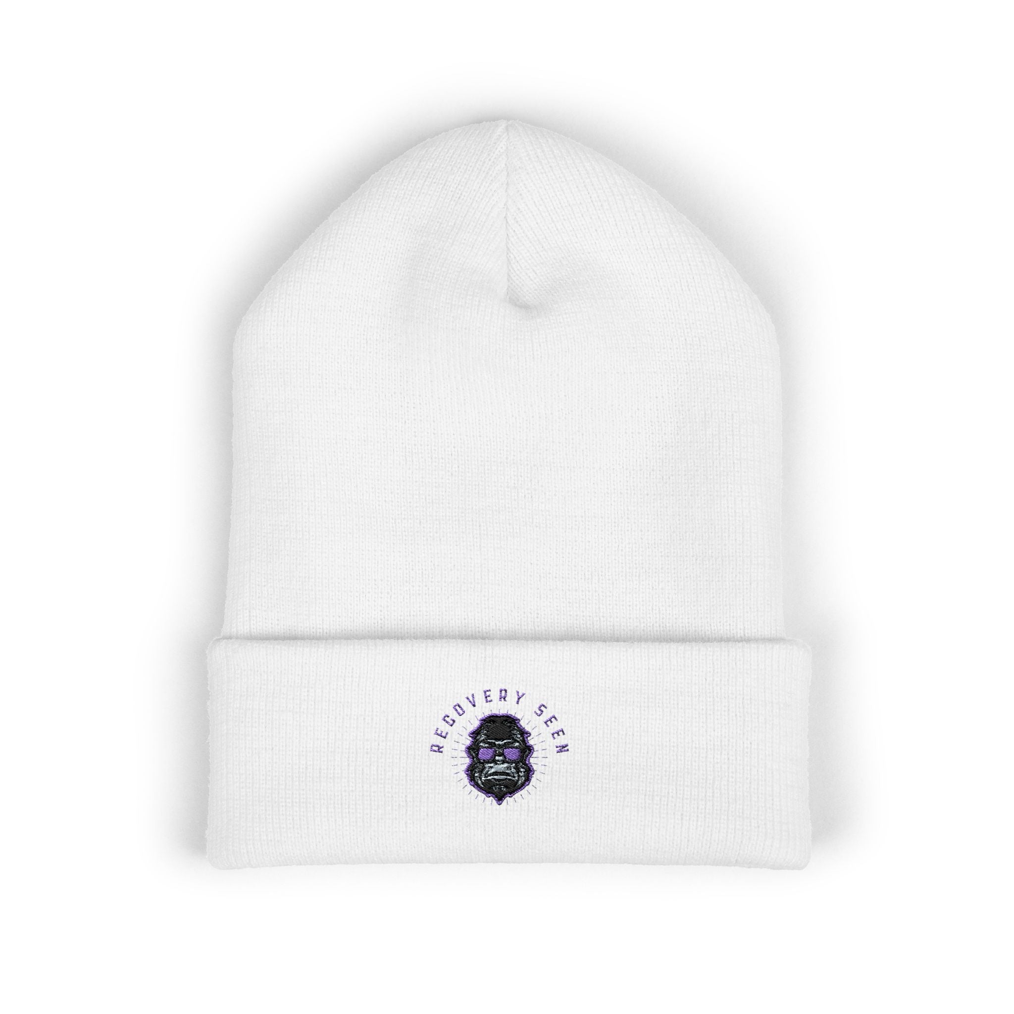 Recovery Seen Signature Logo Beanie | Cuffed Knit Hat
