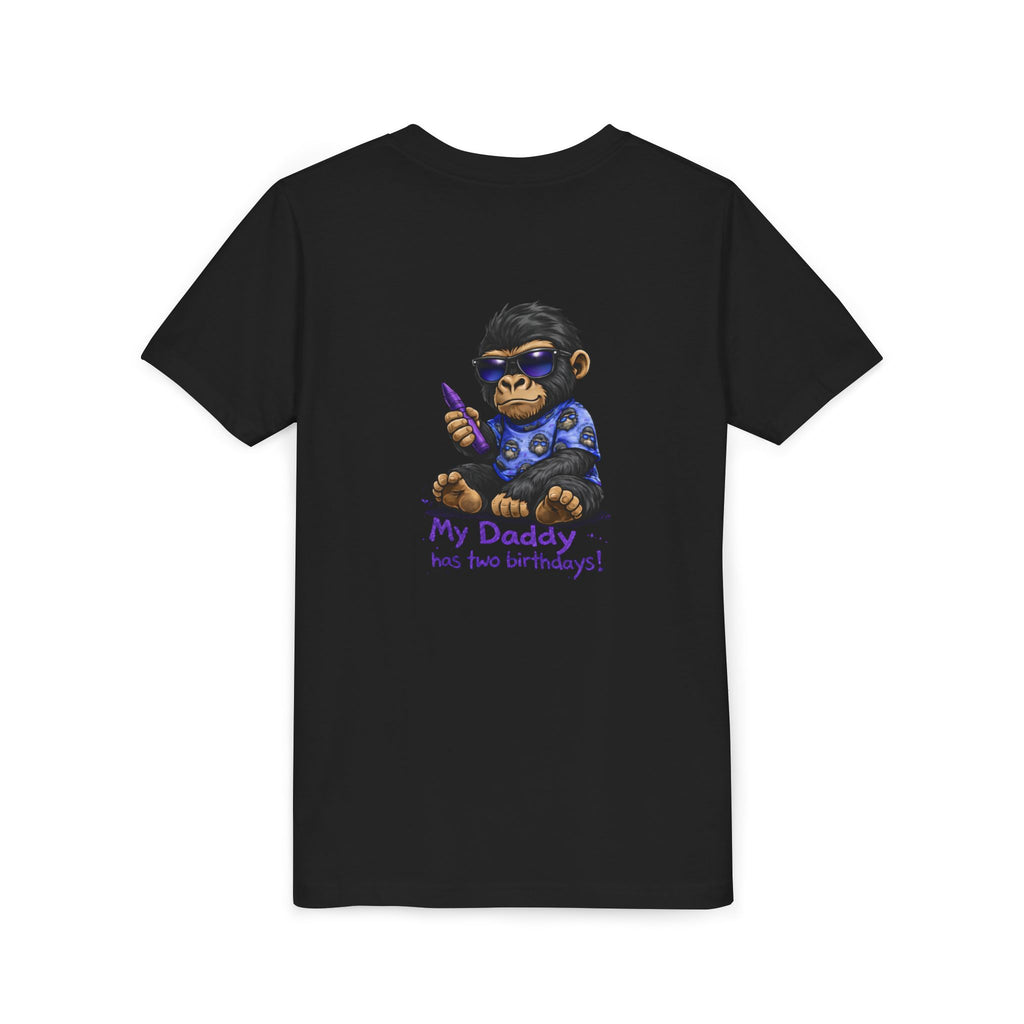 Boy- My Daddy Has Two Birthdays! – Kids Recovery Support Tee | Celebrating Dad’s Recovery Journey | Recovery Seen Youth Shirt