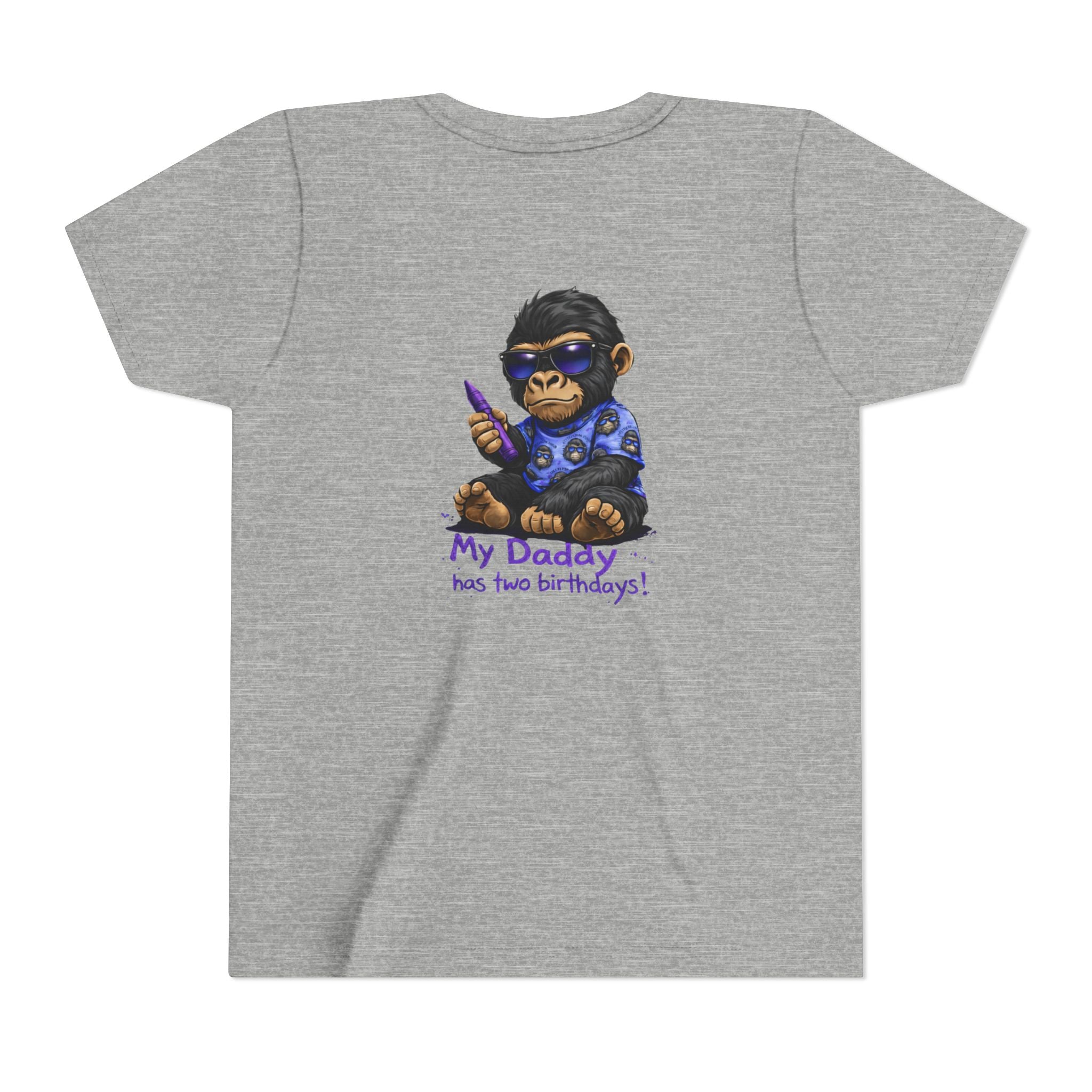 Boy- My Daddy Has Two Birthdays! – Kids Recovery Support Tee | Celebrating Dad’s Recovery Journey | Recovery Seen Youth Shirt