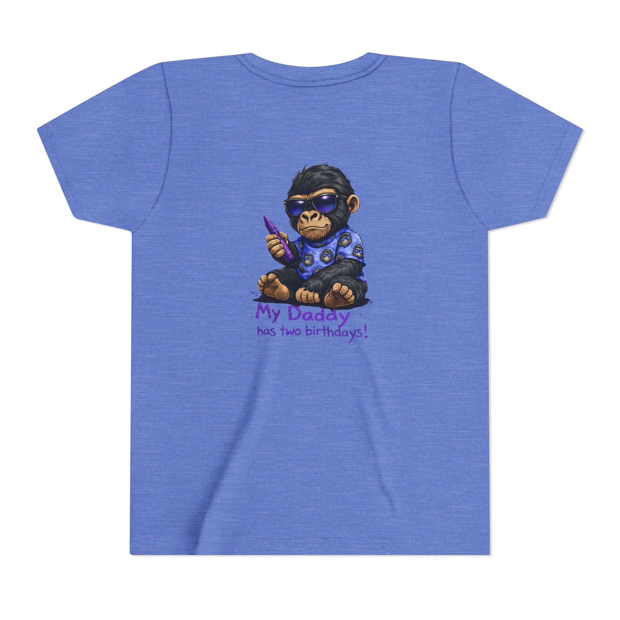 Boy- My Daddy Has Two Birthdays! – Kids Recovery Support Tee | Celebrating Dad’s Recovery Journey | Recovery Seen Youth Shirt