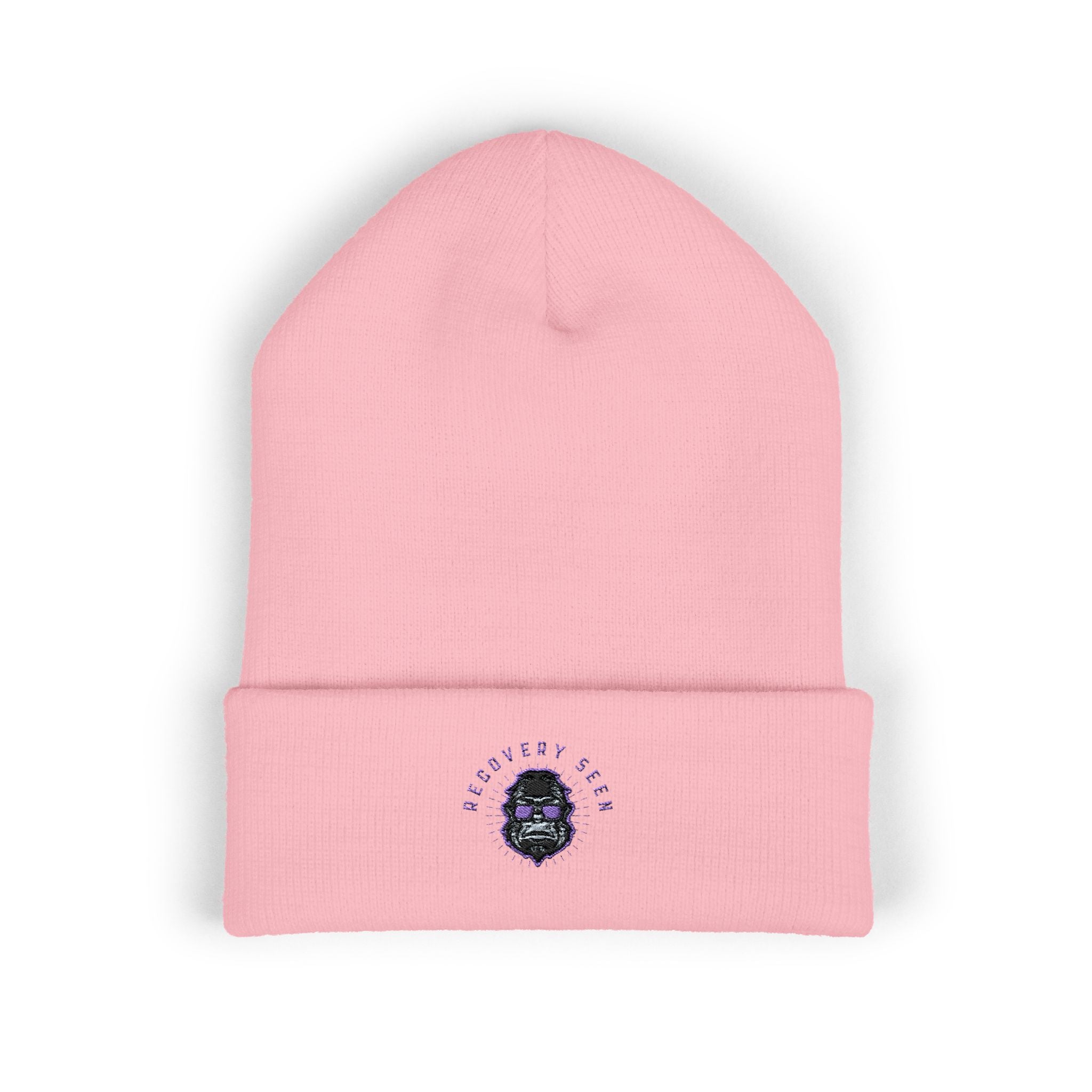 Recovery Seen Signature Logo Beanie | Cuffed Knit Hat