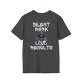 Silent Work Loud Results Shirt – Gorilla Hoodie Discipline Tee – Strength & Recovery Mindset