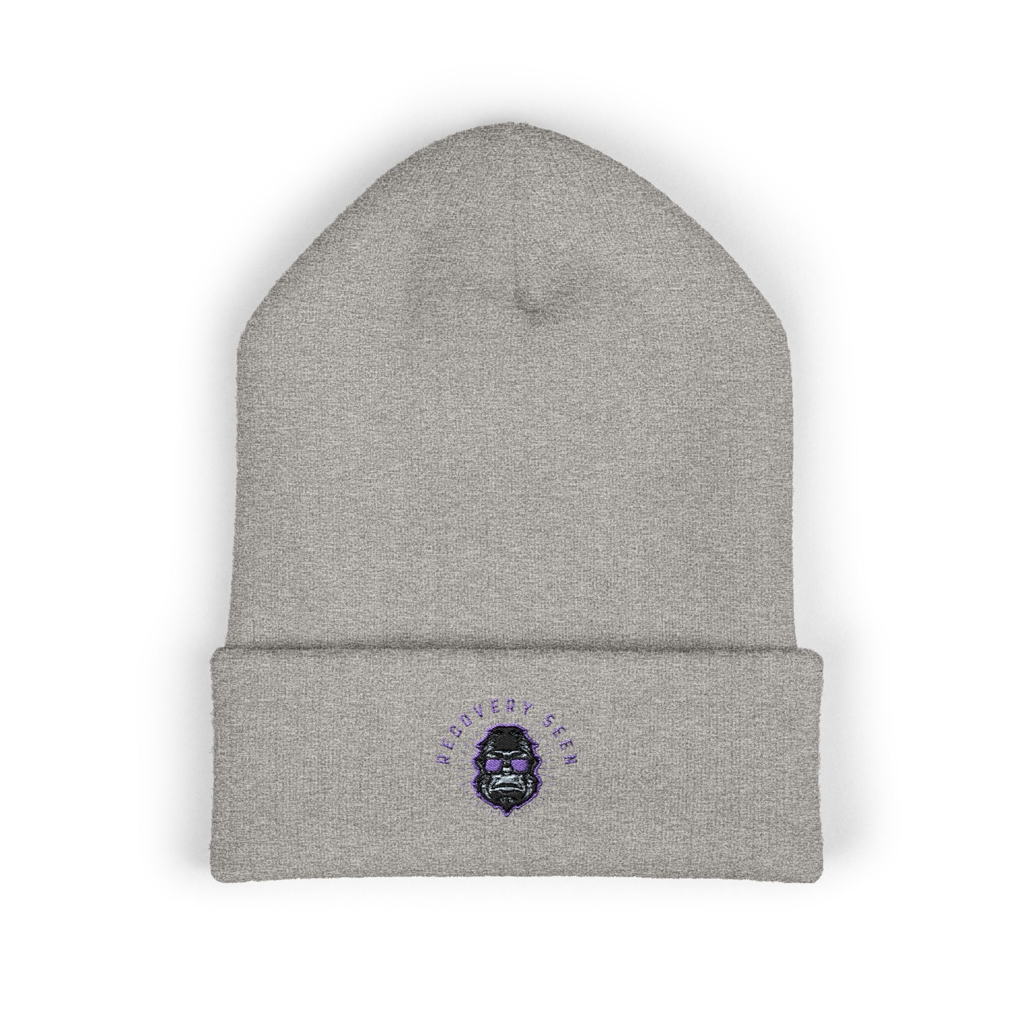 Recovery Seen Signature Logo Beanie | Cuffed Knit Hat