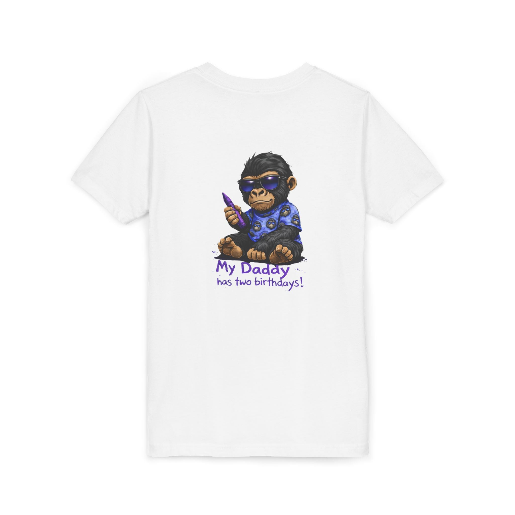 Boy- My Daddy Has Two Birthdays! – Kids Recovery Support Tee | Celebrating Dad’s Recovery Journey | Recovery Seen Youth Shirt